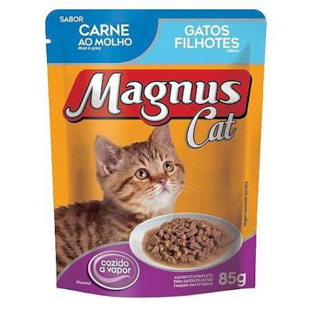 MAGNUS SACHE GATO FILHOTE CARNE 85G