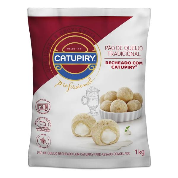 PAO QUEIJO C/CATUPIRY CONGELADO 1KG