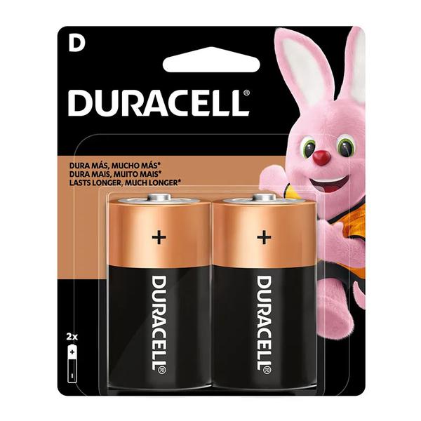 PILHA DURACEL ALCALINA GDE      C/2