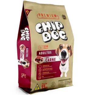 RACAO CAES CHIP DOG PREMIUM CARN. 15KG