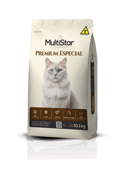 RACAO MULTI CAT CASTR.SALMAO  10,1KG