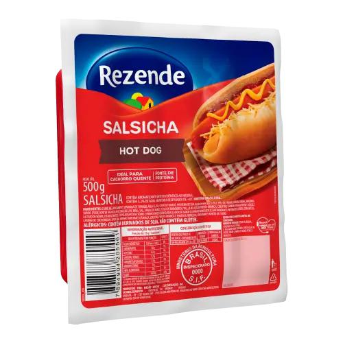 SALSICHA REZENDE HOT DOG       500G