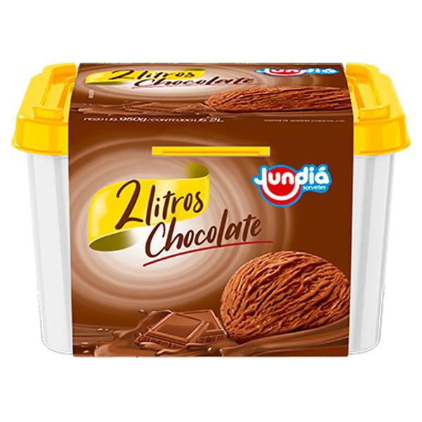 SORVETE JUNDIA CHOCOLATE         2L