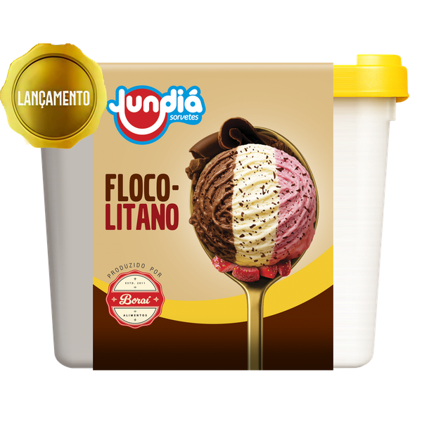 SORVETE JUNDIA FLOCOLITANO     1.5L