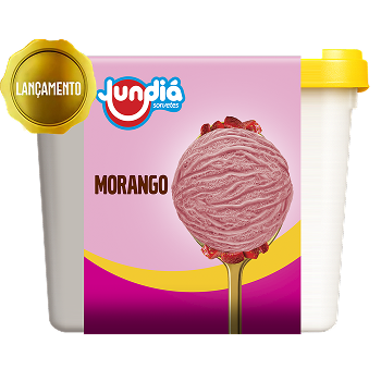SORVETE JUNDIA MORANGO     1,5L