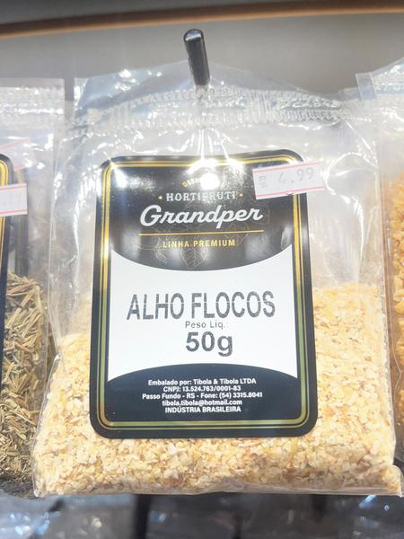 ALHO FLOCOS 50GR GRANDPER