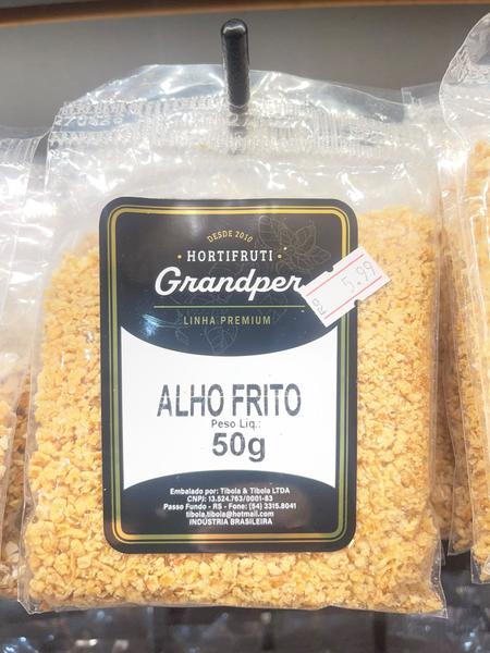 ALHO FRITO 50GR GRANDPER