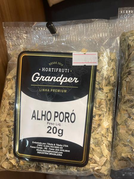ALHO PORO 20GR GRANDPER