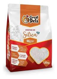 AREIA SILICA FINA 1,6KG GREAT PETS