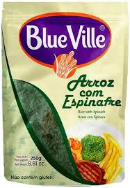 ARROZ BLUE VILLE ESPINAF 250g