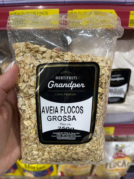 AVEIA FLOCOS GROSSA 250GR GRANDPER