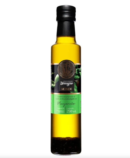AZEITE OLIVA MONDE 250ML AROMATICO MANJERICAO