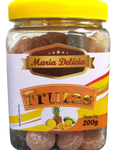 BALA MARIA DELICIA FRUTAS 200G