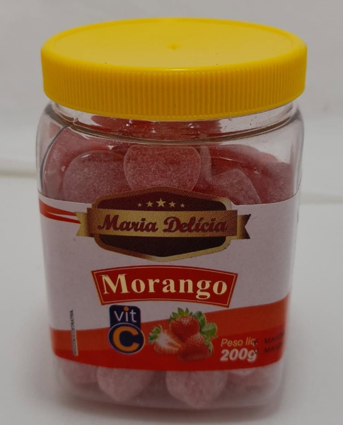 BALA MARIA DELICIA MORANGO 200G