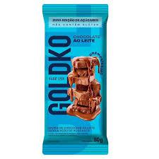 BARRA CHOCOLATE AO LEITE ZERO GOLDKO  80G