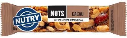 BARRA NUTS CACAU 25G NUTRY