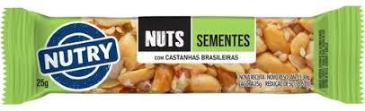 BARRA NUTS SEMENTES 25G NUTRY