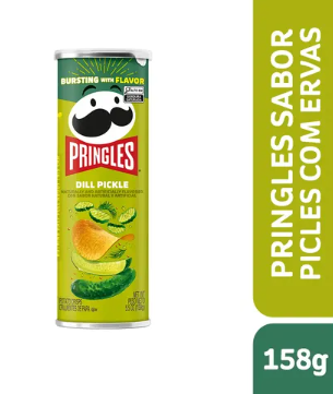 BATATA PRINGLES DILL PICKL E158G
