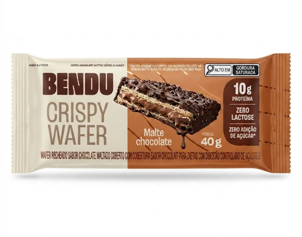 BENDU CRISPY WAFER MALTE CHOCOLATE 40G