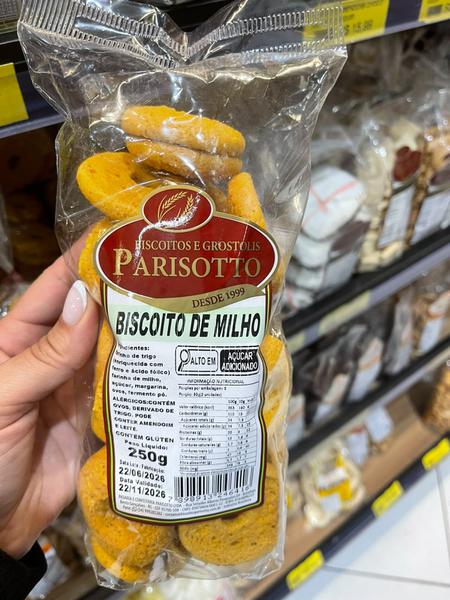BISC MILHO PARISOTTO 250G