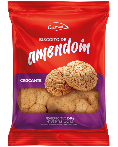 BISCOITO AMENDOIM CASAREDO 250G
