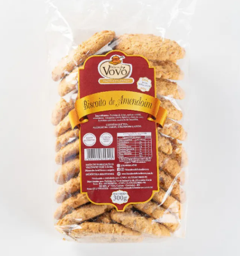 BISCOITO AMENDOIM DELICIAS DA VOVO 300G