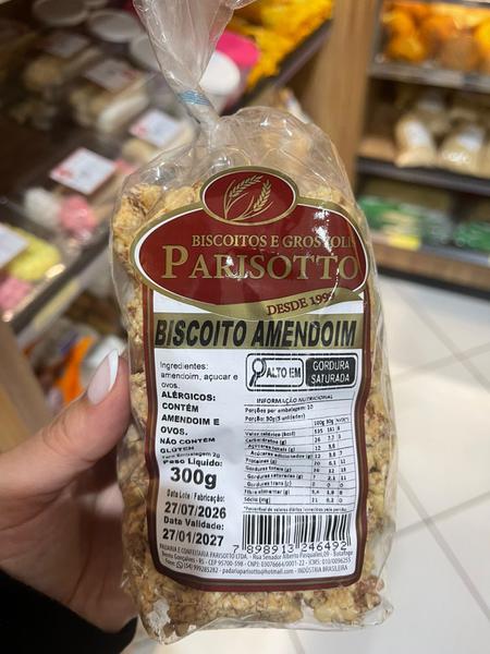 BISCOITO AMENDOIM PARISOTTO 300G