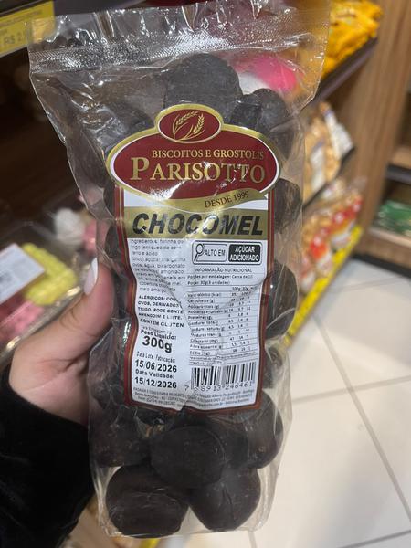 BISCOITO CHOCOMEL PARISOTTO 300G