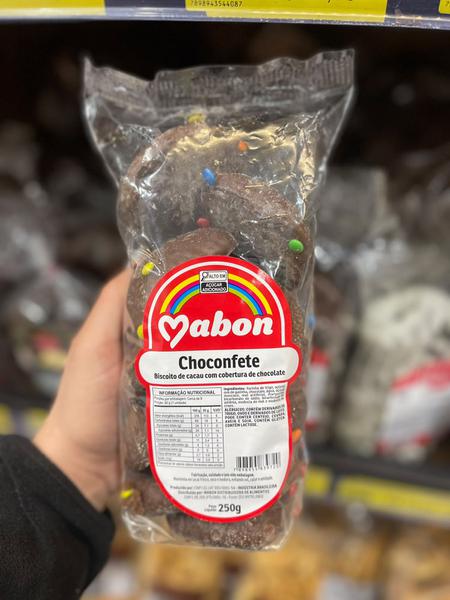 BISCOITO CHOCONFETE MABON