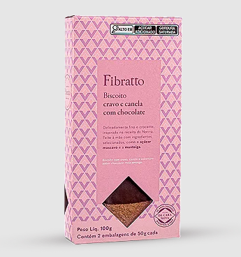 BISCOITO CRAVO E CANELA 80G FIBRATTO