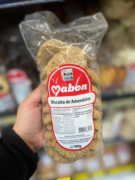 BISCOITO DE AMENDOIM MABON 300G