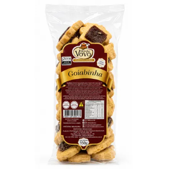 BISCOITO GOIABINHA DELICIAS DA VOVO 350G