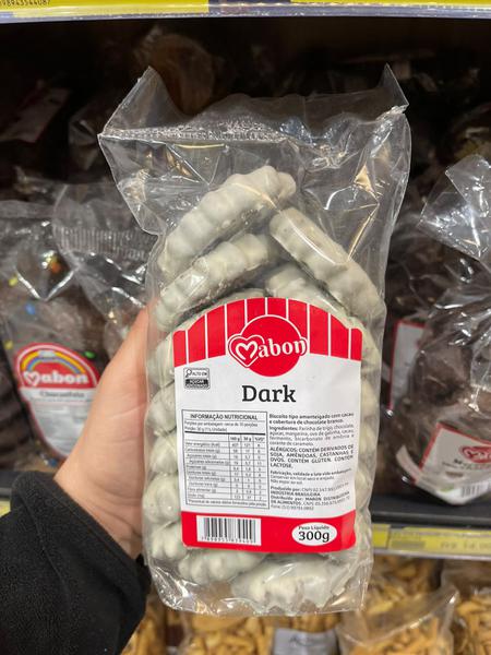 BISCOITO MABON DARK 300G
