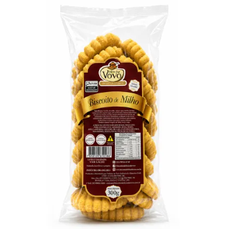 BISCOITO MILHO DELICIAS DA VOVO 350G