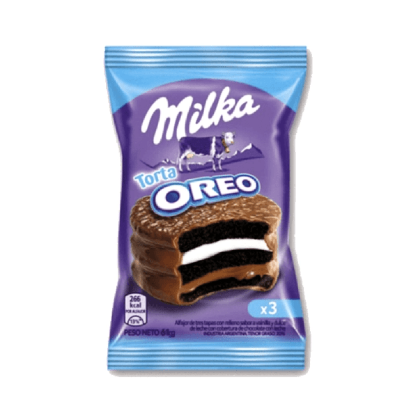 BISCOITO MILKA ALFAJOR OREO DOCE LEITE 61G
