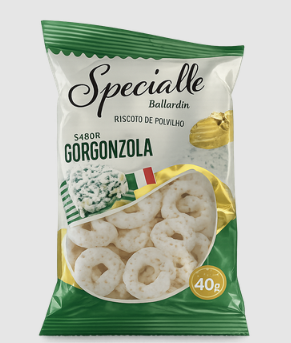 BISCOITO  POLVILHO SPECIALLE GORGONZO BALARDIN 40G