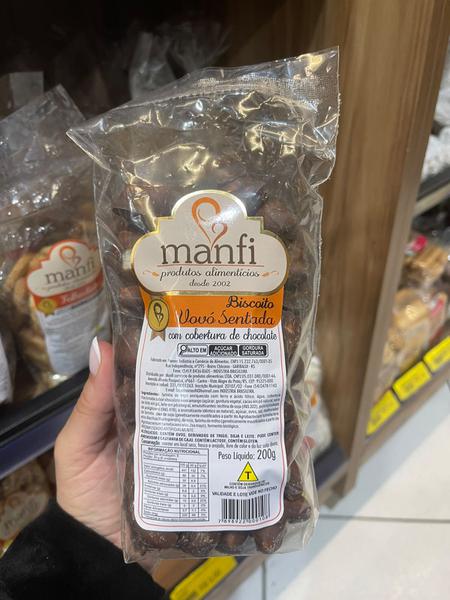 BISCOITO VOVO SENTADA CHOCO 200G MANFI