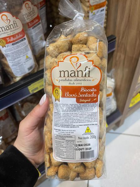 BISCOITO VOVO SENTADA INTEGRAL 200G MANFI
