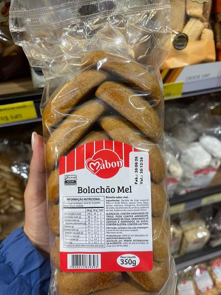 BOLACHAO DE MEL MABON 350G