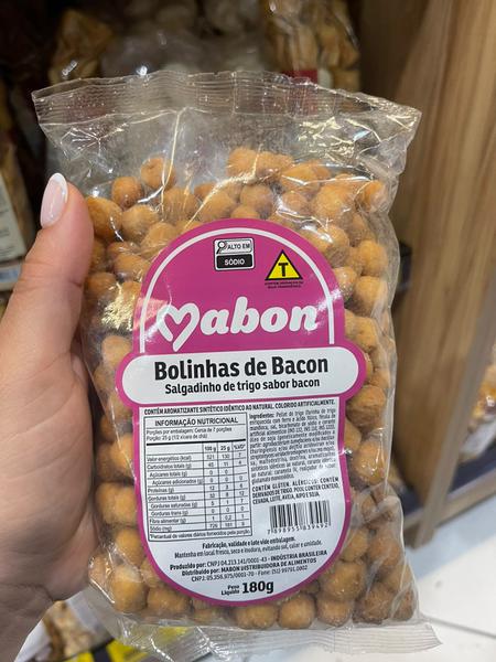 BOLINHAS DE BACON 180G MABON