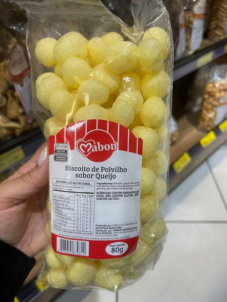 BOLINHAS QUEIJO MABOM 80G