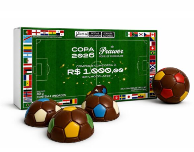 CAIXA COPA MUNDO 80G PRAWER