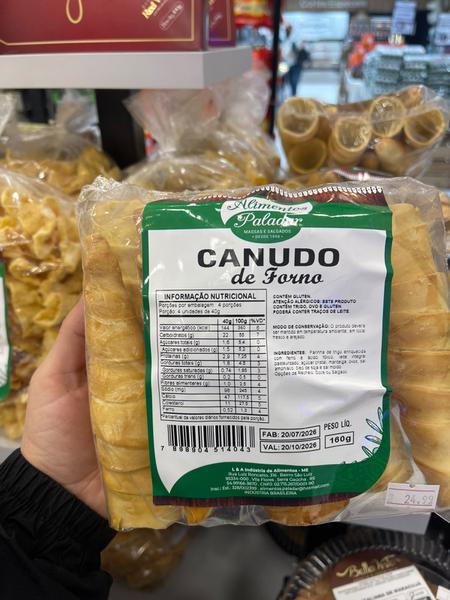 CANUDO DE FORNO PALADAR 160G