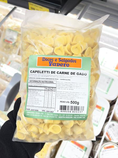 CAPELETTI  CARNE FAVERO  500GR