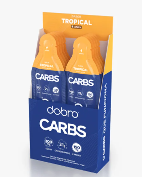 CARBS GEL NEUTRO TROPICAL C CAFEINA DOBRO
