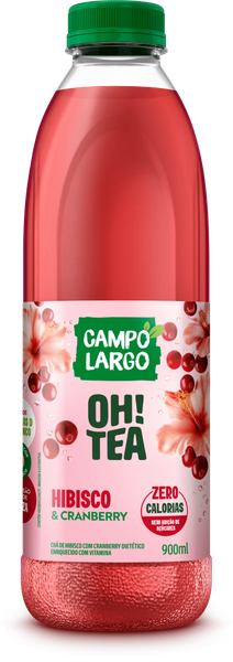 CHA CAMPO LARGO HIBISCO 900ML