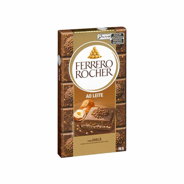 CHOCOLATE FERRERO ROCHER AO LEITE 70%DARK CARA 90G