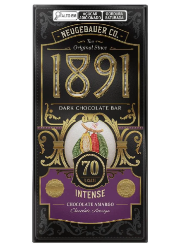 CHOCOLATE INTENSE 70 NEUGEBAUER 45G