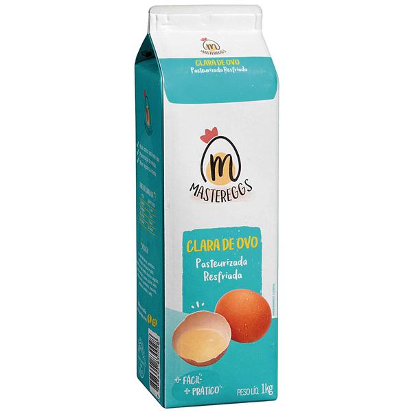 CLARA DE OVO PASTEURIZADA RESFRIADA MASTEREGGS 1KG