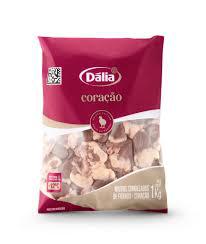 CORAÇÃO FRANGO TEMPERADO DALIA KG